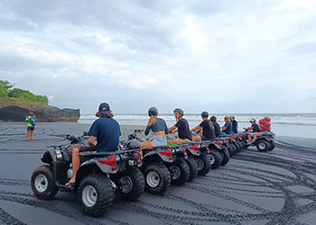 ATV Quad Bike on the beach